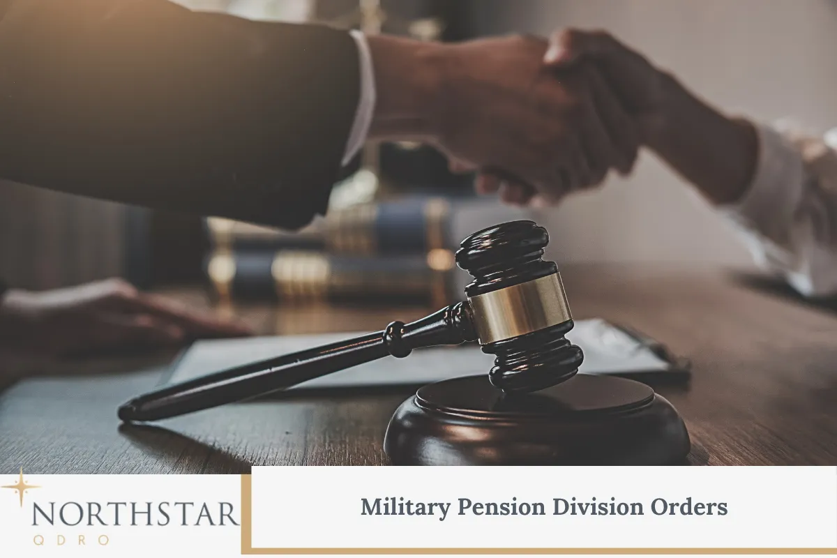 Military Pension Division Orders