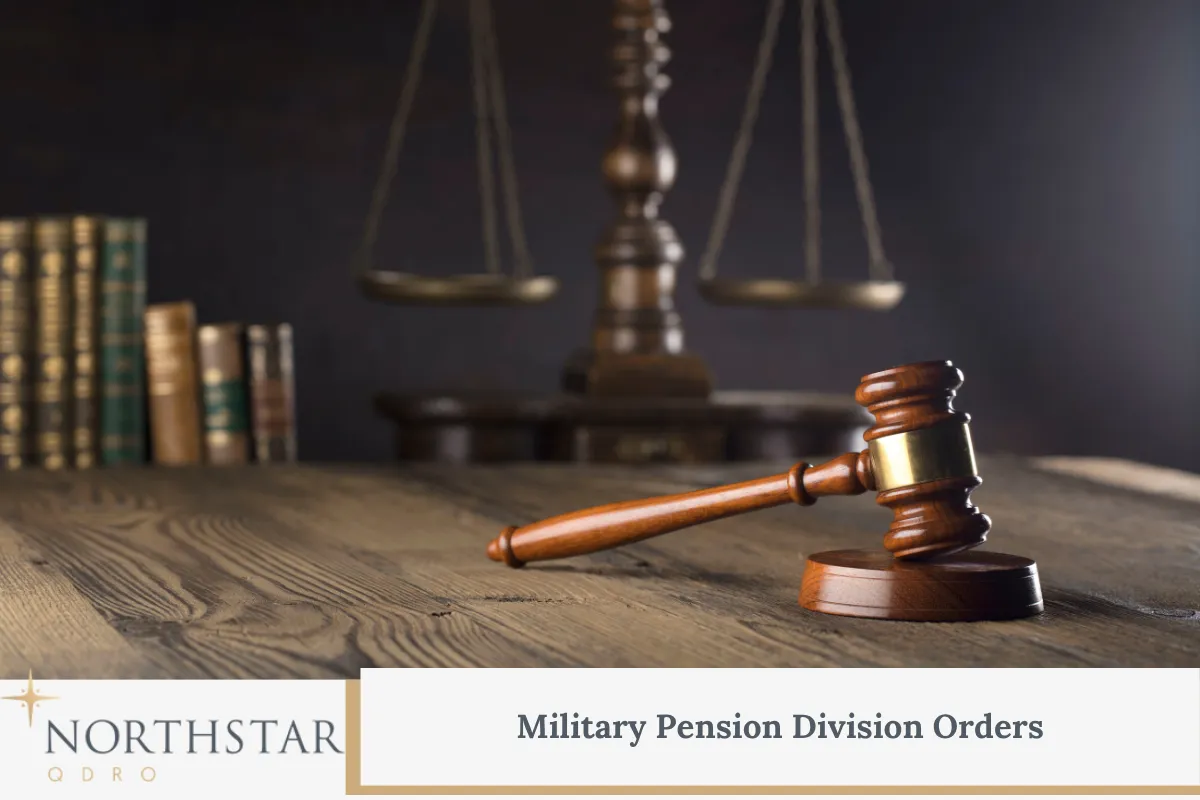 Military Pension Division Orders