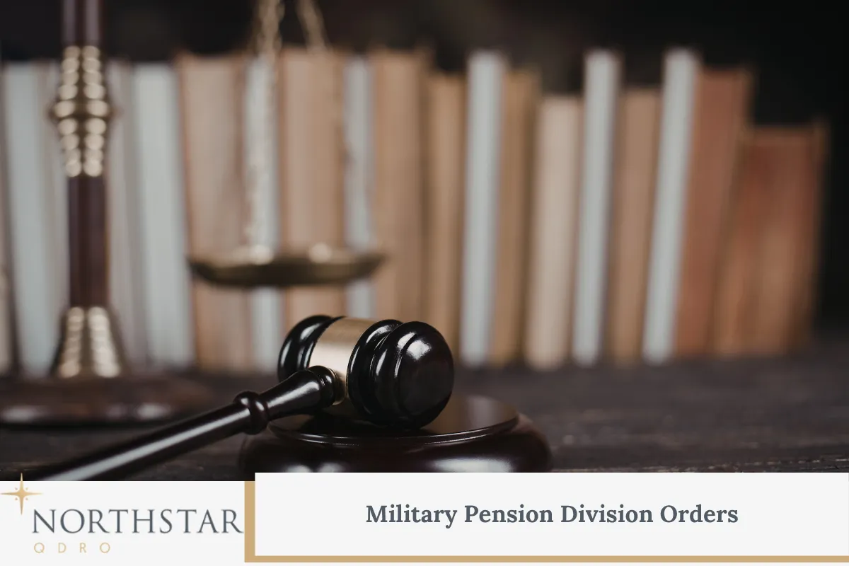 Military Pension Division Orders