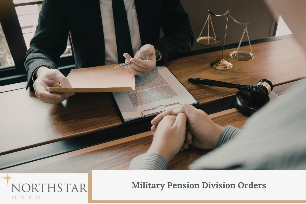 Military Pension Division Orders