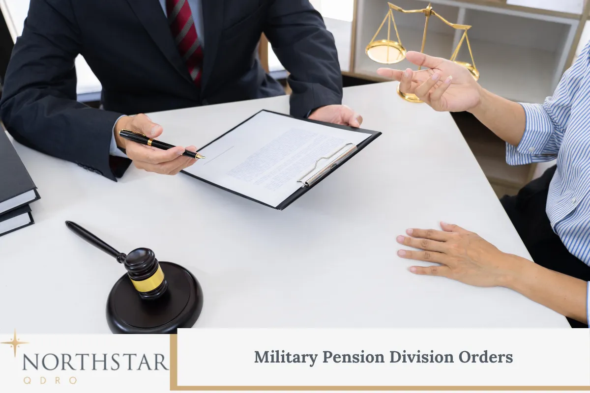 Military Pension Division Orders