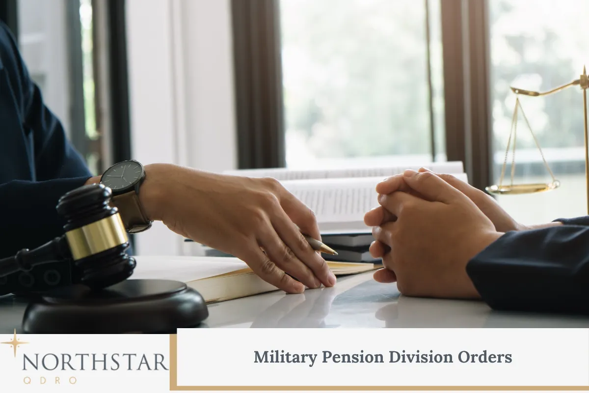 Military Pension Division Orders