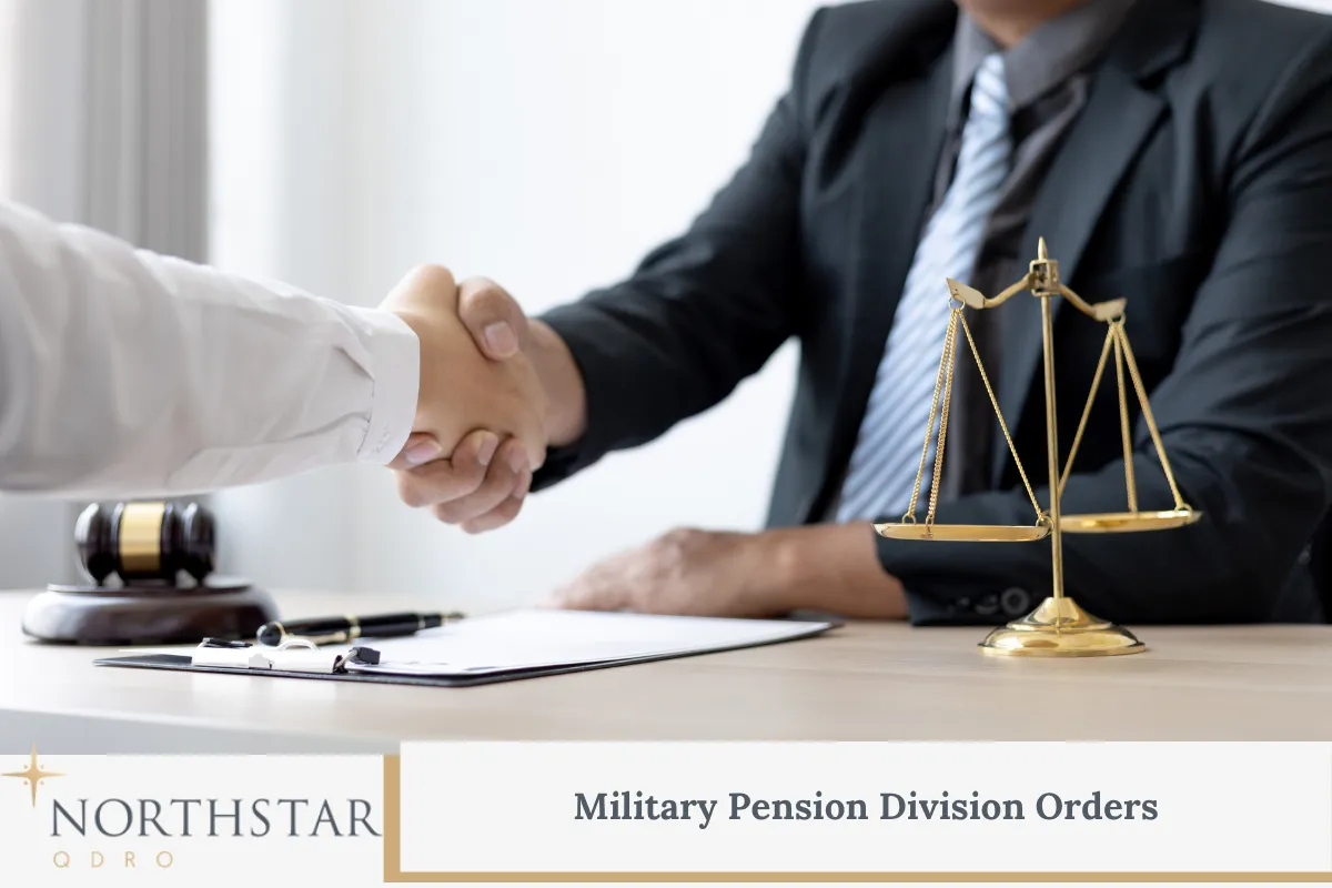 Military Pension Division Orders