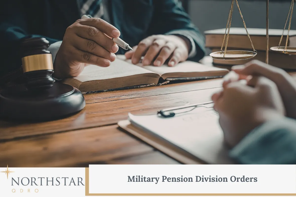 Military Pension Division Orders
