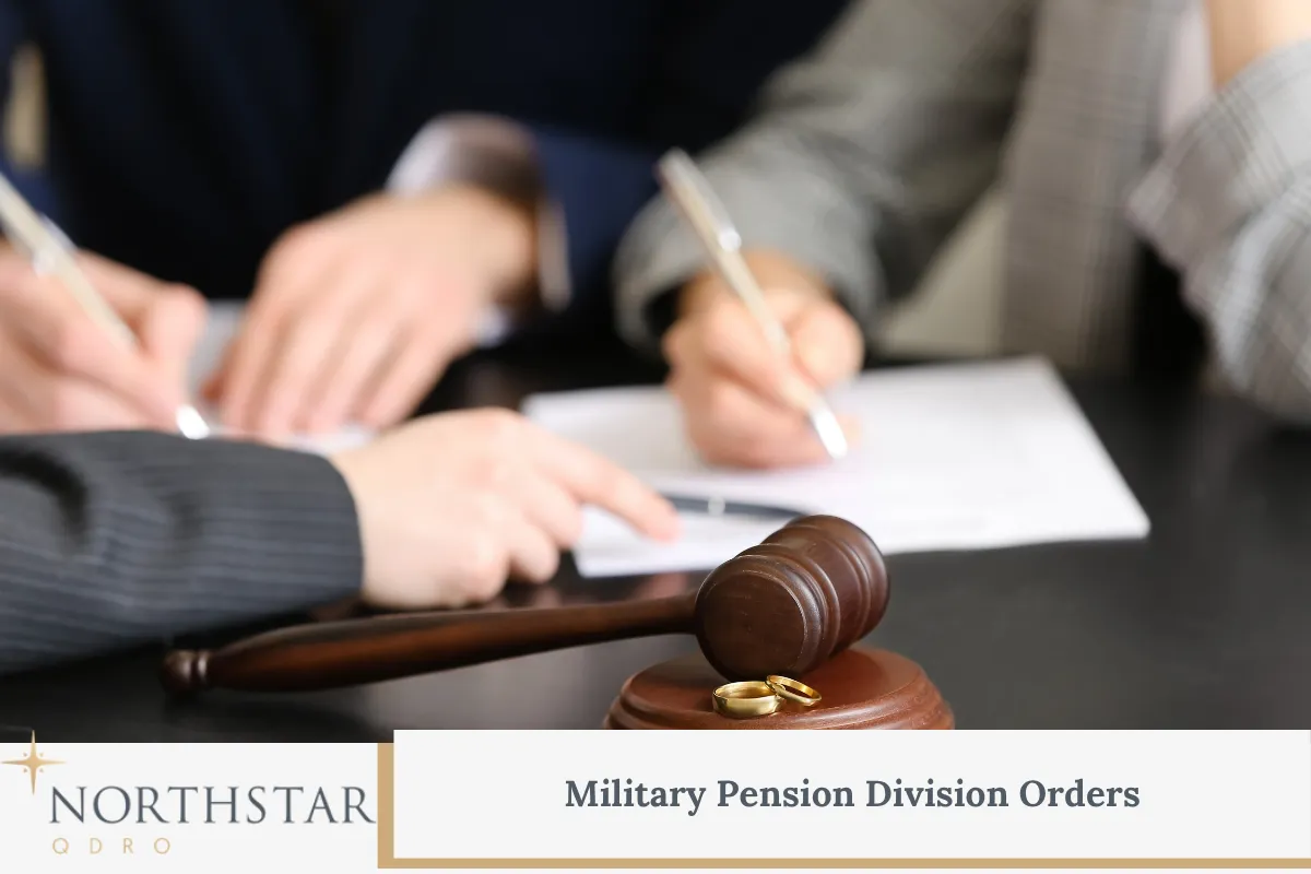 Military Pension Division Orders